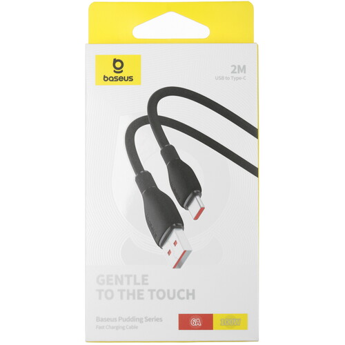 Купить Кабель круглый Baseus USB Type-C - USB 2.0 Type-A черный 2 м  5495763. Характеристики, отзывы и цены в Донецке