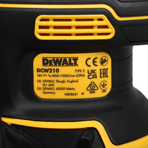 Купить Эксцентриковая шлифмашинка DeWalt DCW210N XR FLEXVOLТ 18/54V  , Без ЗУ, Без АКБ  8168438. Характеристики, отзывы и цены в Донецке