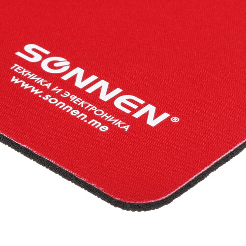 Купить Коврик SONNEN "RED"  красный  9213048. Характеристики, отзывы и цены в Донецке