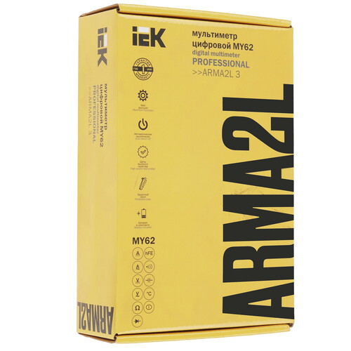 Купить Мультиметр IEK Professional MY62  5302029. Характеристики, отзывы и цены в Донецке
