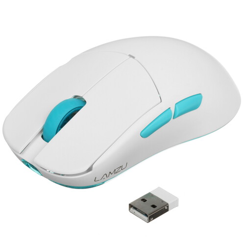 Купить Мышь беспроводная/проводная LAMZU Atlantis V2 PRO Nordic MCU 1К  серый  5440096. Характеристики, отзывы и цены в Донецке
