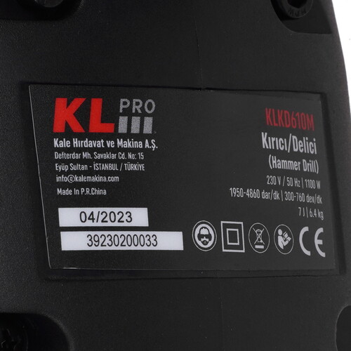 Купить Перфоратор KLPRO KLKD610M  9153990. Характеристики, отзывы и цены в Донецке