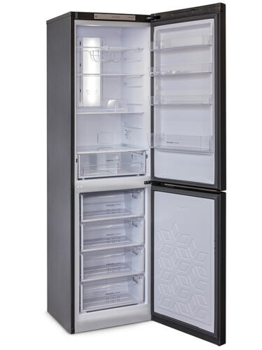 Купить Холодильник с морозильником   Бирюса W980NF серый  9055873. Характеристики, отзывы и цены в Донецке