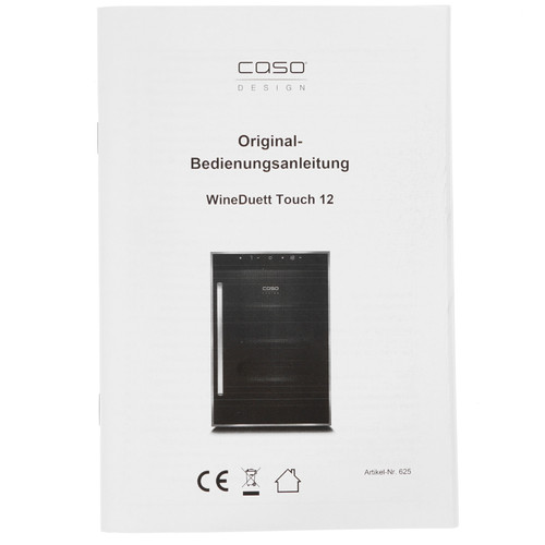 Купить Винный шкаф CASO WineDuett Touch 12  7908212. Характеристики, отзывы и цены в Донецке