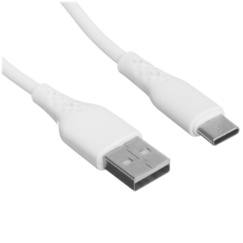 Купить Кабель круглый Borofone USB Type-C - USB 2.0 Type-A белый 1 м  5475045. Характеристики, отзывы и цены в Донецке