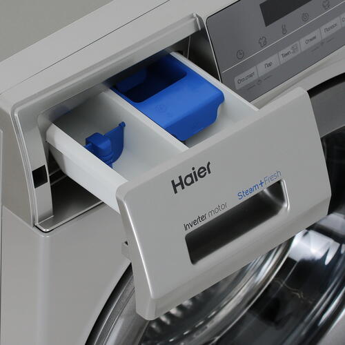 Купить Стиральная машина Haier HW60-BP12929BSE серебристый  9088008. Характеристики, отзывы и цены в Донецке