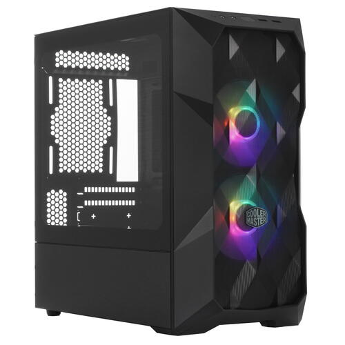 Купить Корпус Cooler Master MasterBox TD300 Mesh [TD300-KGNN-S00] черный  4897848. Характеристики, отзывы и цены в Донецке