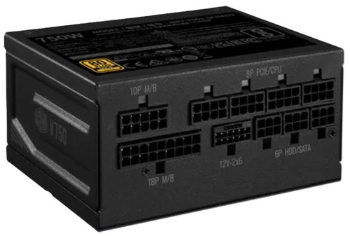 Купить Блок питания Cooler Master V SFX Gold 750 ATX 3.1 [MPY-7501-SFHAGV-3EEU] черный  5638087. Характеристики, отзывы и цены в Донецке