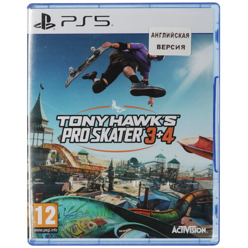 Купить Игра Tony Hawk's Pro Skater 3 + 4 (PS5)  5635483. Характеристики, отзывы и цены в Донецке