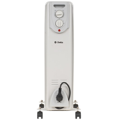 Купить Масляный обогреватель Delta D05-11 белый  9235446. Характеристики, отзывы и цены в Донецке