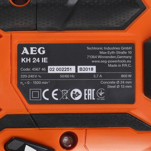 Купить Перфоратор AEG KH 24 IE  1139571. Характеристики, отзывы и цены в Донецке