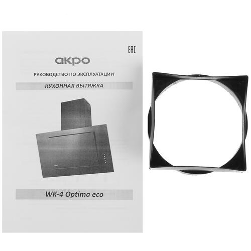 Купить Вытяжка наклонная Akpo WK-4 Optima eco черный/черный  1217277. Характеристики, отзывы и цены в Донецке