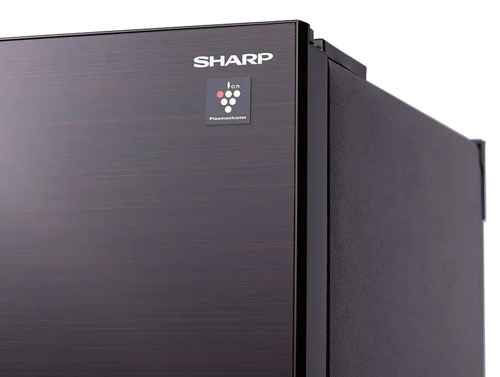 Купить Холодильник с морозильником   Sharp SJXP59PGRD черный  1104643. Характеристики, отзывы и цены в Донецке