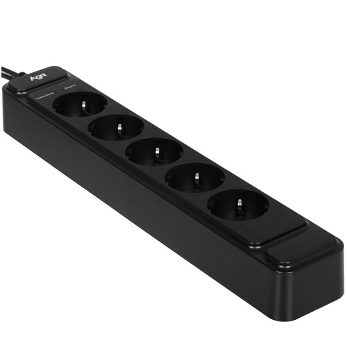 Купить Сетевой фильтр AGNI TP-FS5E черный  9289348. Характеристики, отзывы и цены в Донецке