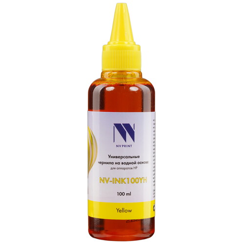 Купить Чернила водорастворимые NV Print B1353 желтый  9133570. Характеристики, отзывы и цены в Донецке