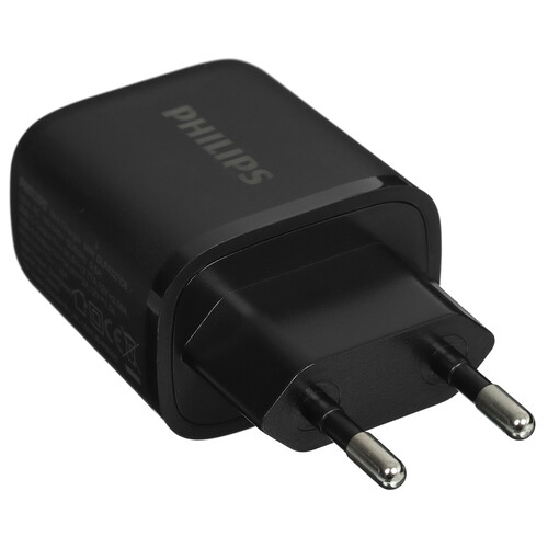 Купить Сетевое зарядное устройство Philips черный  5494064. Характеристики, отзывы и цены в Донецке