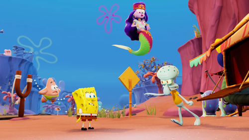 Купить Игра SpongeBob SquarePants: The Cosmic Shake (PS4)  5403316. Характеристики, отзывы и цены в Донецке