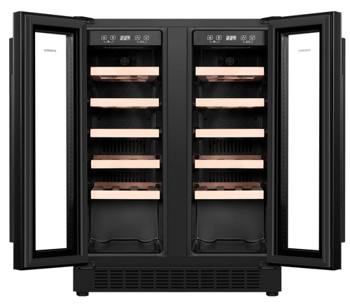 Купить Винный шкаф MAUNFELD MBWC-112S40 черный  9975388. Характеристики, отзывы и цены в Донецке