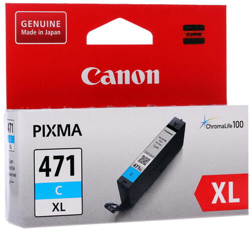 Купить Картридж Canon CLI-471C XL голубой  1040139. Характеристики, отзывы и цены в Донецке