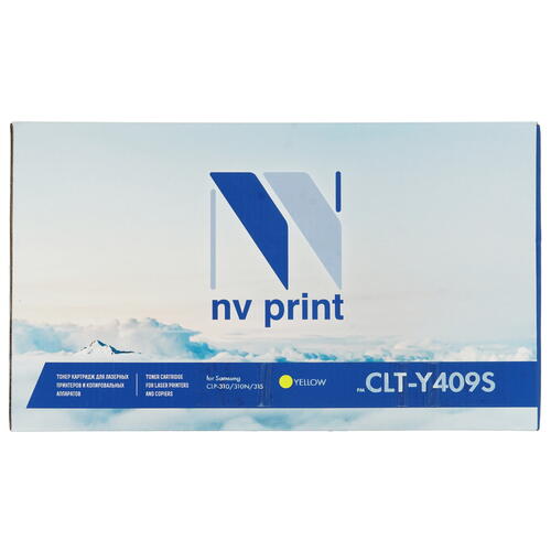 Купить Картридж лазерный NV Print CLT-Y409S желтый, с чипом  0186840. Характеристики, отзывы и цены в Донецке