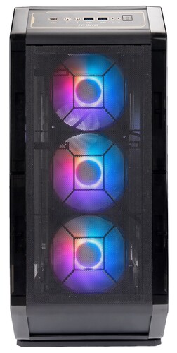 Купить Корпус InWin AIRFORCE [IW-CS-AIRFORCE-BLA] черный  5435269. Характеристики, отзывы и цены в Донецке