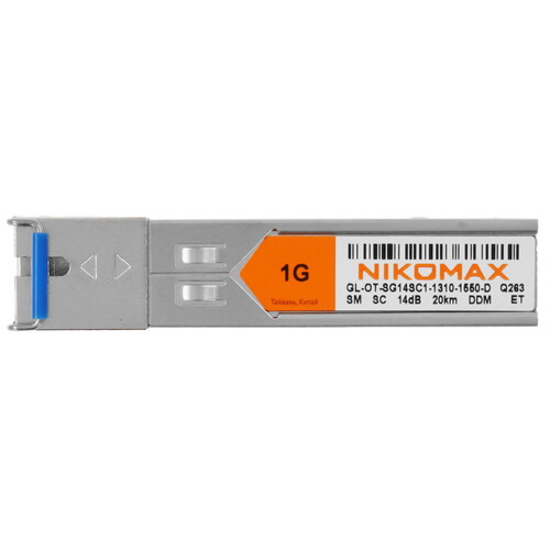 Купить SFP-модуль NIKOMAX GL-OT-SG14SC1-1310-1550-D  5631087. Характеристики, отзывы и цены в Донецке