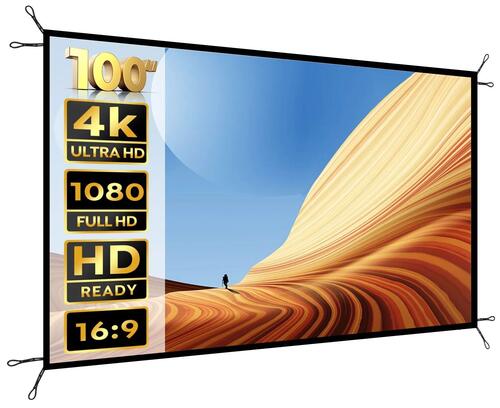 Купить 100" Экран для проектора Yaber Projector Screen YS-100F  9079647. Характеристики, отзывы и цены в Донецке