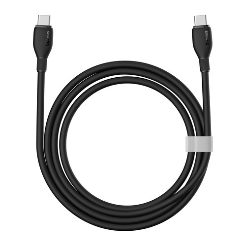 Купить Кабель круглый Baseus USB Type-C - USB Type-C черный 1.2 м  9260754. Характеристики, отзывы и цены в Донецке