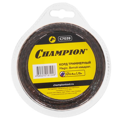 Купить Леска для триммеров Champion Magic C7039  1215762. Характеристики, отзывы и цены в Донецке