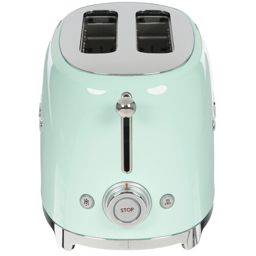 Купить Тостер Smeg TSF01PGEU зеленый  1152600. Характеристики, отзывы и цены в Донецке