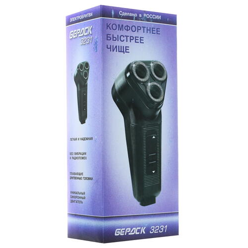 Купить Электробритва Бердск 3231  1123294. Характеристики, отзывы и цены в Донецке
