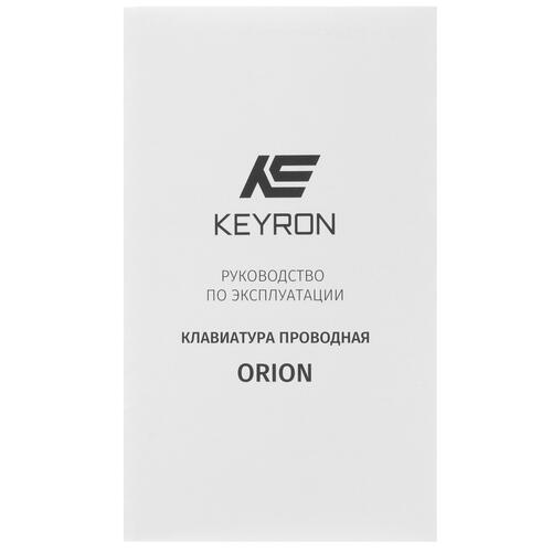 Купить Клавиатура проводная KEYRON Orion [KN-KC-104-W]  5098969. Характеристики, отзывы и цены в Донецке