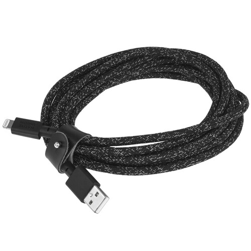 Купить Кабель круглый Native Union Lightning 8-pin MFI - USB 2.0 Type-A черный 3 м  5466059. Характеристики, отзывы и цены в Донецке