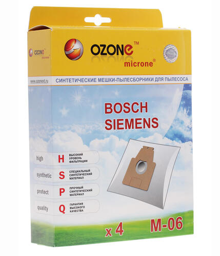 Купить Мешок-пылесборник Ozone microne M-06 голубой  1011965. Характеристики, отзывы и цены в Донецке