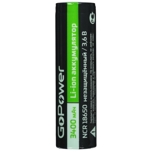 Купить Аккумулятор GoPower 00-00015349 3400 мА*ч  9189976. Характеристики, отзывы и цены в Донецке
