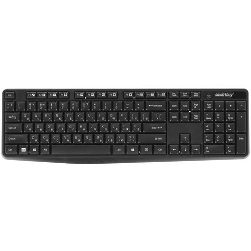 Купить Клавиатура+мышь беспроводная   Smartbuy SBC-235380AG-K черный  1614857. Характеристики, отзывы и цены в Донецке