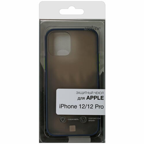Купить Накладка  Aceline Muddle для Apple iPhone 12/ 12 Pro синий  4723163. Характеристики, отзывы и цены в Донецке