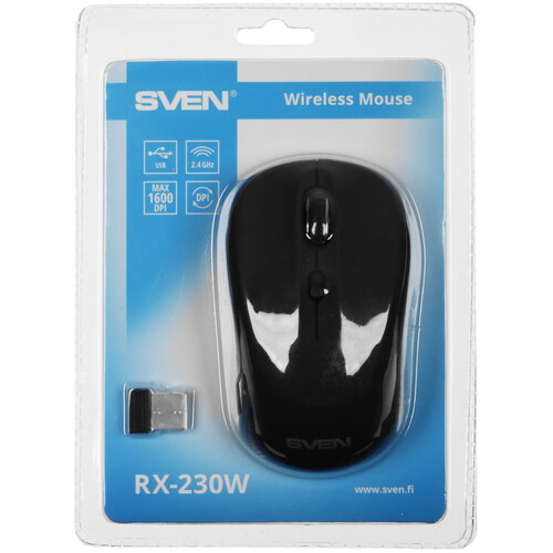 Купить Мышь беспроводная SVEN RX-230W  9065816. Характеристики, отзывы и цены в Донецке