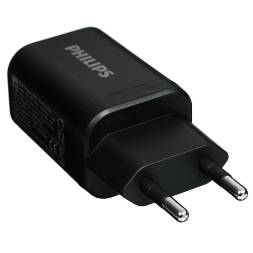Купить Сетевое зарядное устройство Philips черный  5494061. Характеристики, отзывы и цены в Донецке