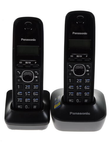 Купить Телефон беспроводной (DECT) Panasonic KX-TG1612RUH  0133095. Характеристики, отзывы и цены в Донецке