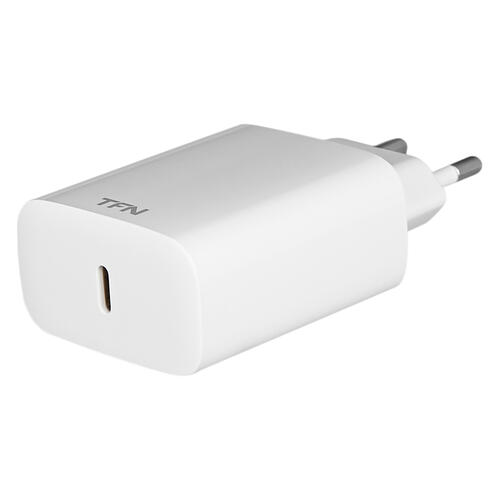 Купить Сетевое зарядное устройство TFN RAPID Type-C PD 20W белый  4820264. Характеристики, отзывы и цены в Донецке