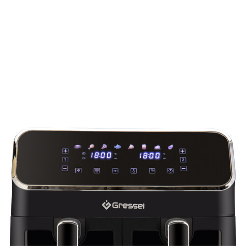 Купить Аэрогриль Gressel GAF-1825 черный  9299418. Характеристики, отзывы и цены в Донецке