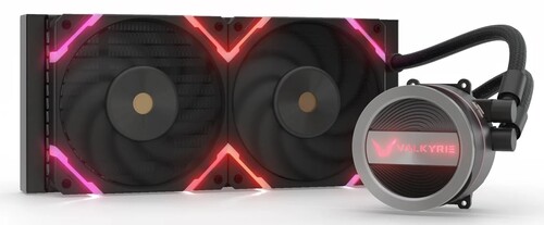 Купить Система охлаждения Valkyrie Dragonfang 240 черная  5487756. Характеристики, отзывы и цены в Донецке