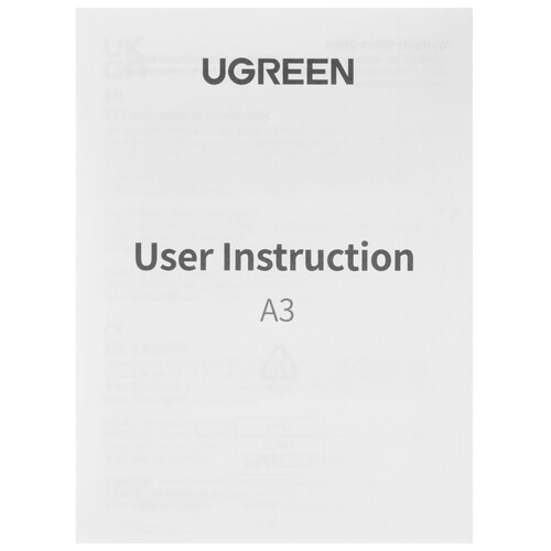 Купить Кабель круглый Ugreen USB Type-C - USB Type-C серебристый 1 м  5624649. Характеристики, отзывы и цены в Донецке