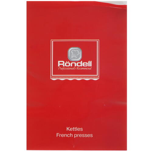Купить Френч-пресс Rondell Fest коричневый  4832751. Характеристики, отзывы и цены в Донецке
