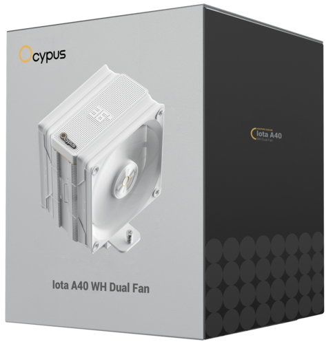 Купить Кулер для процессора Ocypus Iota A40 WH Dual Fan  5637602. Характеристики, отзывы и цены в Донецке
