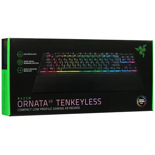 Купить Клавиатура  проводная Razer Ornata V3 Tenkeyless  5425302. Характеристики, отзывы и цены в Донецке