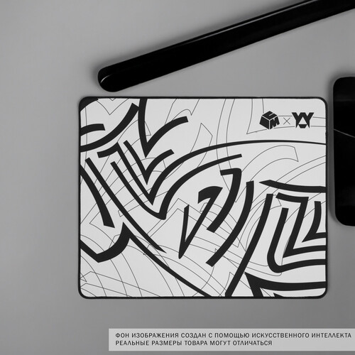 Купить Коврик Custom Made х Waymi Ricochet L (L) белый  9205630. Характеристики, отзывы и цены в Донецке