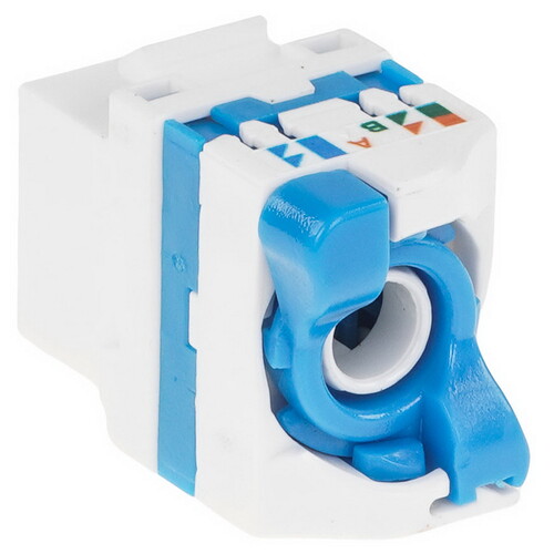 Купить Модуль Keystone Lanmaster LAN-TK45U5E/180-WH  8166853. Характеристики, отзывы и цены в Донецке