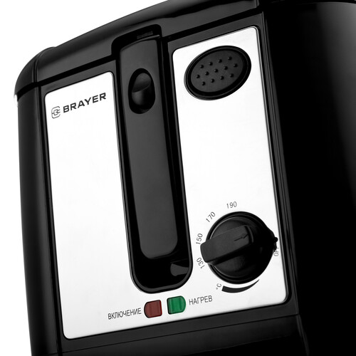 Купить Фритюрница BRAYER 2832BR-BK черный  9925714. Характеристики, отзывы и цены в Донецке